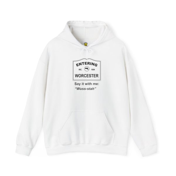 Massachusetts Worcester – Say It With Me Unisex Heavy Blend™ Hooded Sweatshirt