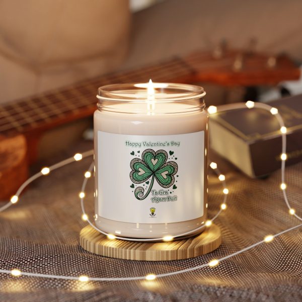 Irish Heart Clover - I Love You -- Valentine's Day Scented Soy Candle, 9oz - Image 19