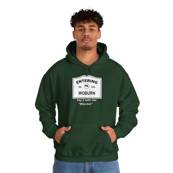Massachusetts Woburn - Say It With Me Unisex Heavy Blend™ Hooded Sweatshirt - Image 12