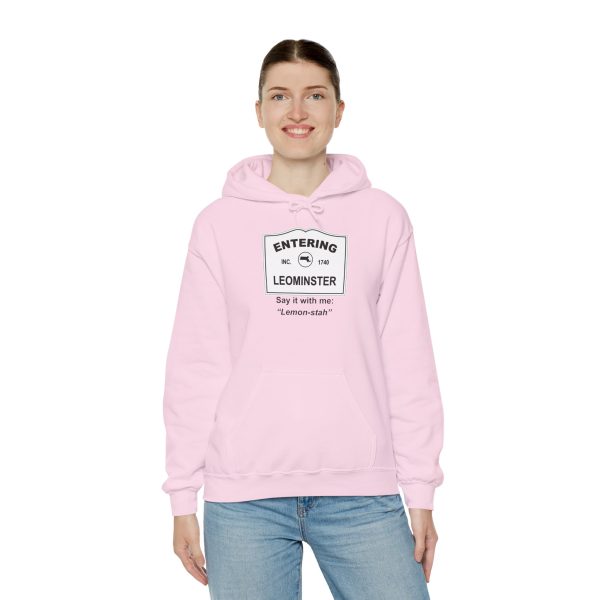 Massachusetts Leominster – Say It With Me Unisex Heavy Blend™ Hooded Sweatshirt - Image 38