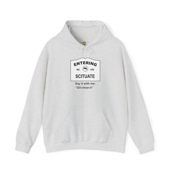 Massachusetts Scituate – Say It With Me Unisex Heavy Blend™ Hooded Sweatshirt - Image 6