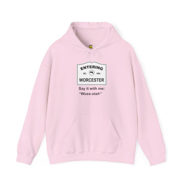 Massachusetts Worcester – Say It With Me Unisex Heavy Blend™ Hooded Sweatshirt - Image 31
