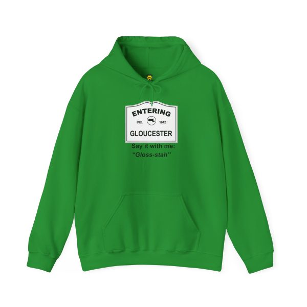 Massachusetts Gloucester – Say It With Me Unisex Heavy Blend™ Hooded Sweatshirt - Image 22