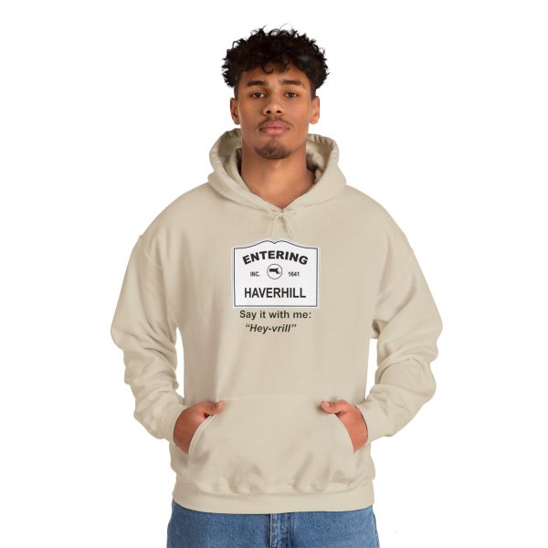 Massachusetts Haverhill – Say It With Me Unisex Heavy Blend™ Hooded Sweatshirt - Image 17