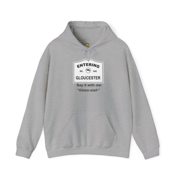 Massachusetts Gloucester – Say It With Me Unisex Heavy Blend™ Hooded Sweatshirt - Image 18