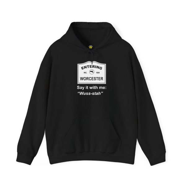 Massachusetts Worcester - Say It With Me Unisex Heavy Blend™ Hooded Sweatshirt
