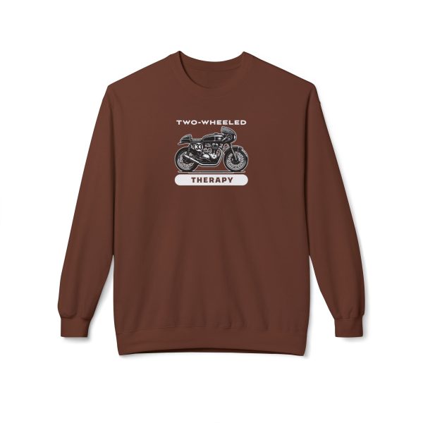 Motorcycles Save Lives: Two-Wheeled Therapy Sweatshirt