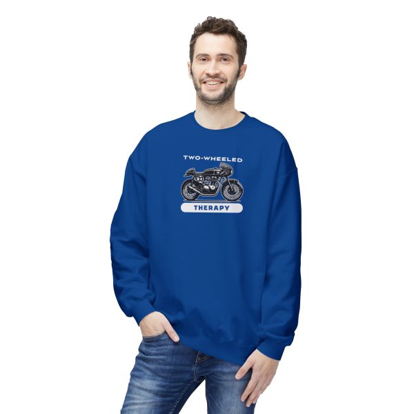 Motorcycles Save Lives: Two-Wheeled Therapy Sweatshirt - Image 25
