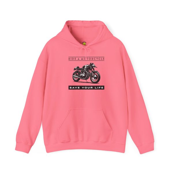RIDE A MOTORCYCLE - Save Your Life -- Unisex Heavy Blend™ Hooded Sweatshirt - Image 30