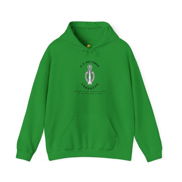 U.S. Air Force Conehead - Master - Delivery in 30 minutes or less -- Unisex Heavy Blend™ Hooded Sweatshirt - Image 22