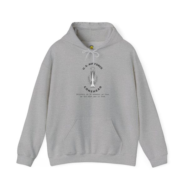 U.S. Air Force Conehead - Master - Delivery in 30 minutes or less -- Unisex Heavy Blend™ Hooded Sweatshirt - Image 18