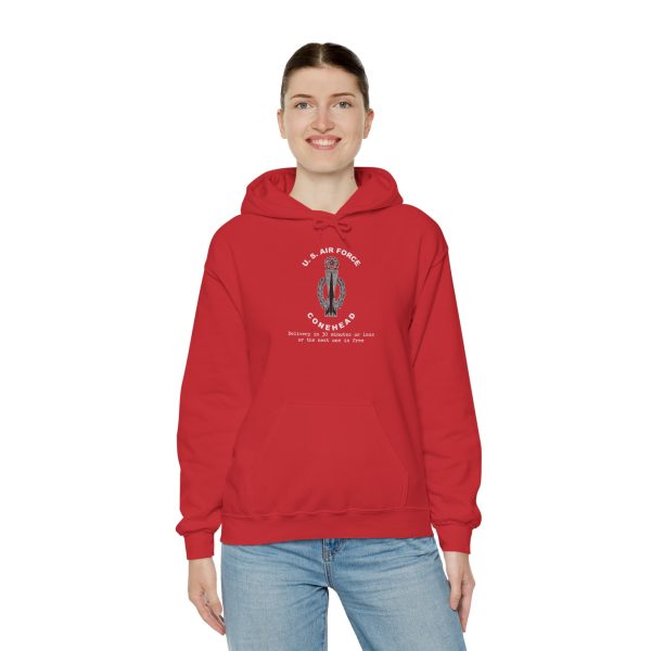 U.S. Air Force Conehead - Master - Delivery in 30 minutes or less -- Unisex Heavy Blend™ Hooded Sweatshirt - Image 26