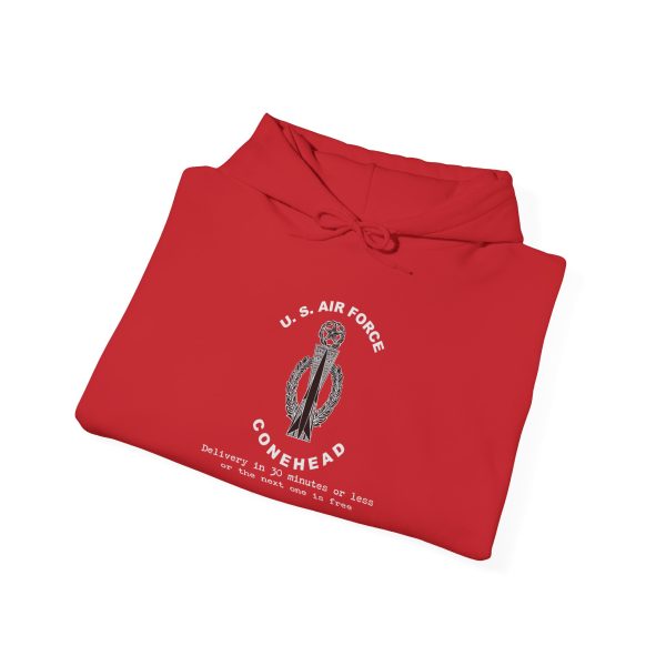 U.S. Air Force Conehead - Master - Delivery in 30 minutes or less -- Unisex Heavy Blend™ Hooded Sweatshirt - Image 23