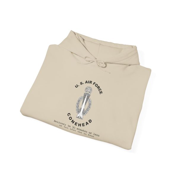 U.S. Air Force Conehead - Master - Delivery in 30 minutes or less -- Unisex Heavy Blend™ Hooded Sweatshirt - Image 16