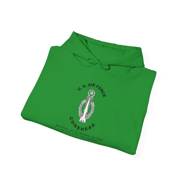 U.S. Air Force Conehead - Master - Delivery in 30 minutes or less -- Unisex Heavy Blend™ Hooded Sweatshirt - Image 24