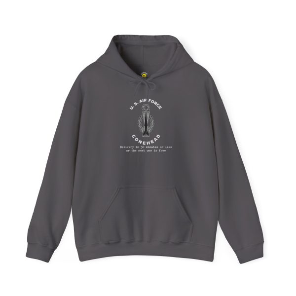 U.S. Air Force Conehead - Master - Delivery in 30 minutes or less -- Unisex Heavy Blend™ Hooded Sweatshirt - Image 13