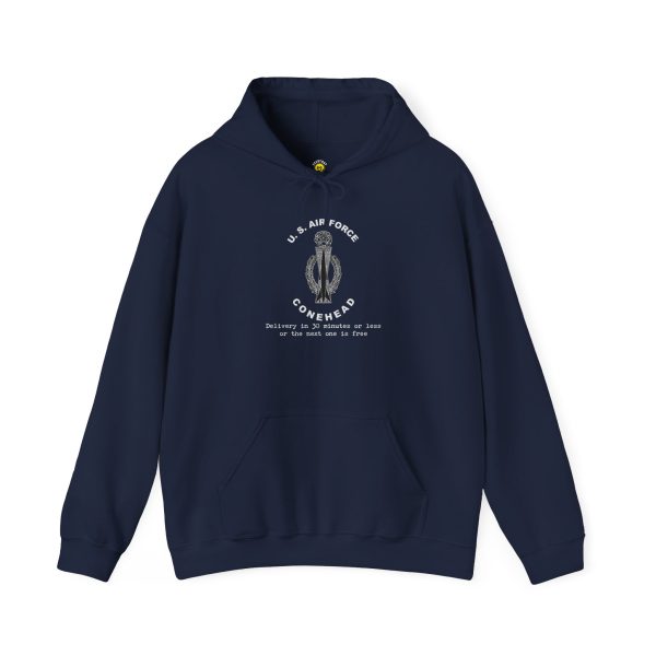 U.S. Air Force Conehead - Master - Delivery in 30 minutes or less -- Unisex Heavy Blend™ Hooded Sweatshirt - Image 17