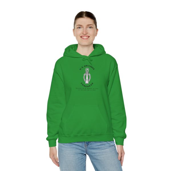 U.S. Air Force Conehead - Master - Delivery in 30 minutes or less -- Unisex Heavy Blend™ Hooded Sweatshirt - Image 26