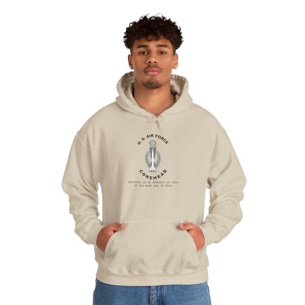 U.S. Air Force Conehead - Master - Delivery in 30 minutes or less -- Unisex Heavy Blend™ Hooded Sweatshirt - Image 17