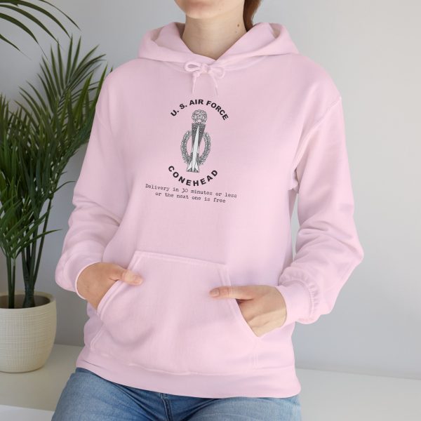 U.S. Air Force Conehead - Master - Delivery in 30 minutes or less -- Unisex Heavy Blend™ Hooded Sweatshirt - Image 36