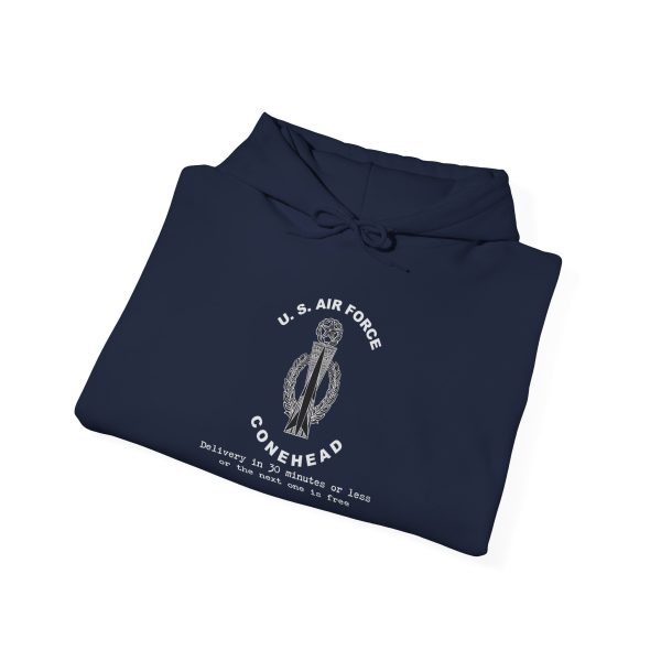 U.S. Air Force Conehead - Master - Delivery in 30 minutes or less -- Unisex Heavy Blend™ Hooded Sweatshirt - Image 19