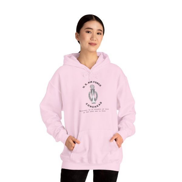 U.S. Air Force Conehead - Master - Delivery in 30 minutes or less -- Unisex Heavy Blend™ Hooded Sweatshirt - Image 37