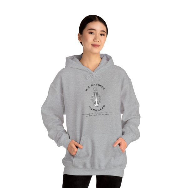 U.S. Air Force Conehead - Master - Delivery in 30 minutes or less -- Unisex Heavy Blend™ Hooded Sweatshirt - Image 21