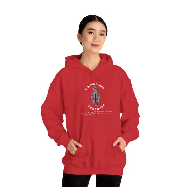 U.S. Air Force Conehead - Master - Delivery in 30 minutes or less -- Unisex Heavy Blend™ Hooded Sweatshirt - Image 24