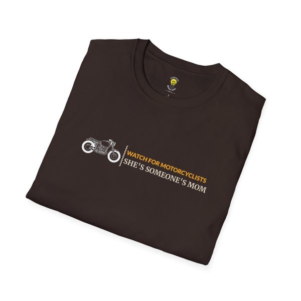 Watch for Motorcyclists - She's Someone's Mom - Motorcycle Awareness (Click here for important sizing info) - Image 8
