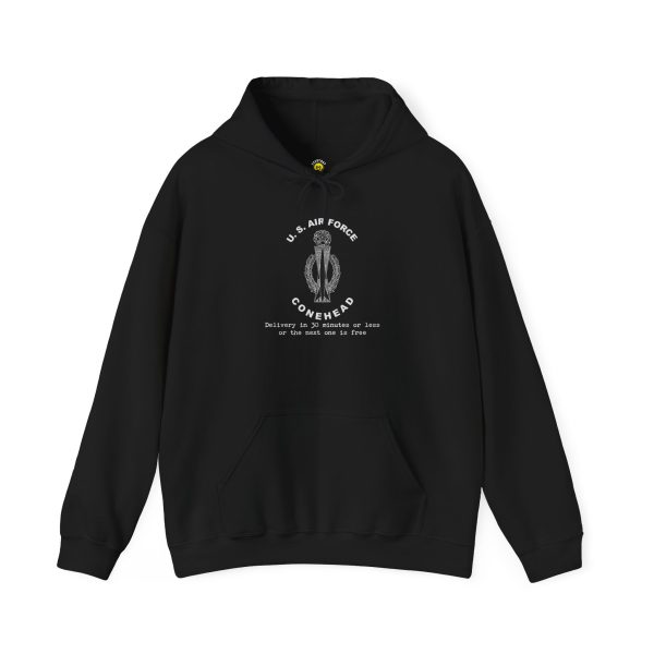 U.S. Air Force Conehead - Master - Delivery in 30 minutes or less -- Unisex Heavy Blend™ Hooded Sweatshirt