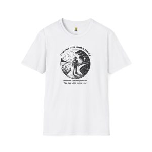 Choices you make today... Become Consequences you live with tomorrow T-Shirt - Fork in the Road (Click here for important sizing info)