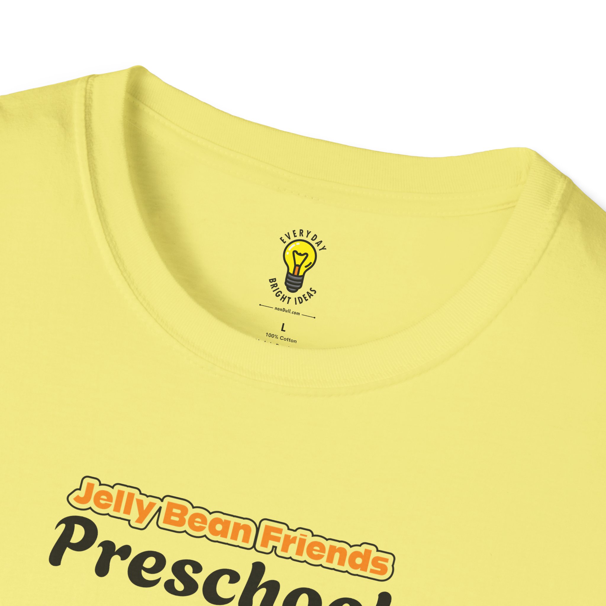 Preschool is Fun! Jelly Bean Friends - Rascally Raccoon, Terrific Tortoise & Brave Bear - Unisex Softstyle T-Shirt - Image 39